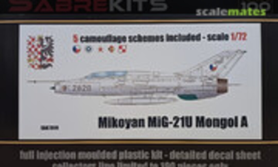 1:72 Mikoyan MiG-21U Mongol A (SabreKits SBK7019)