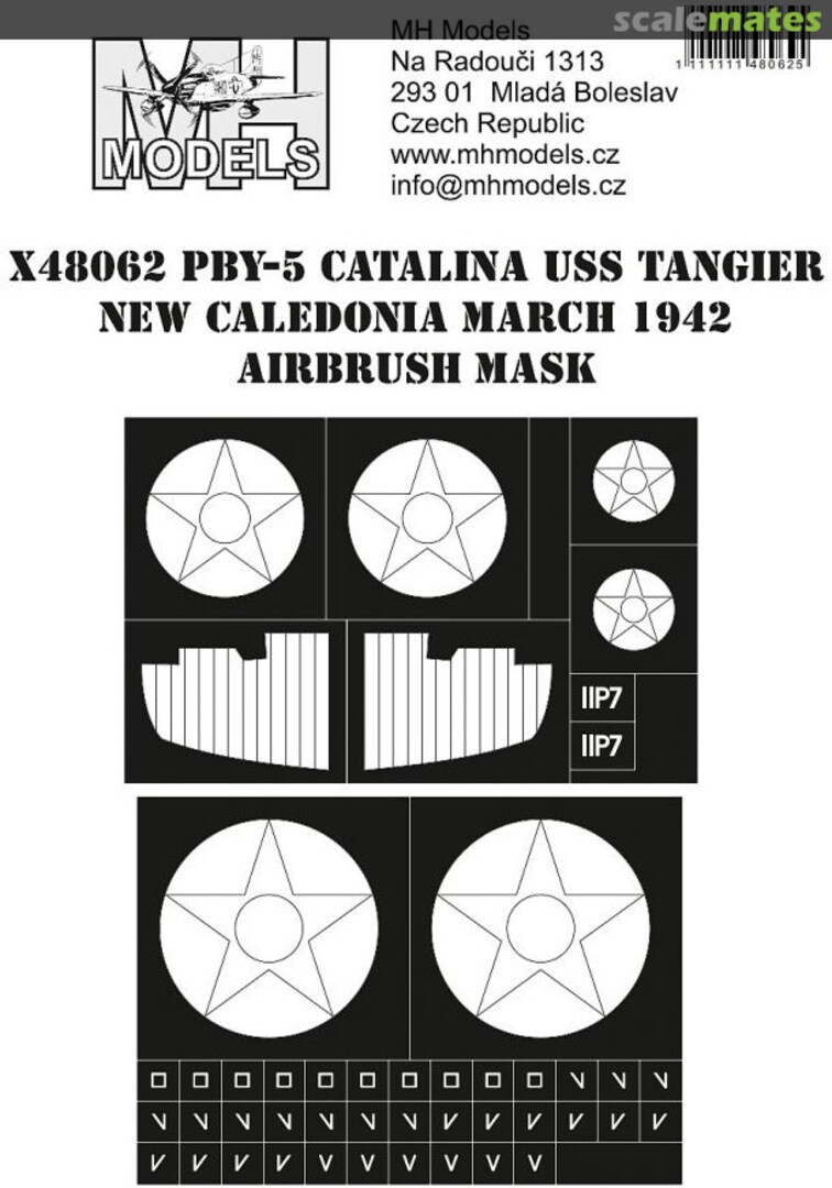 Boxart PBY-5 Catalina USS Tangier New Caledonia March 1942 X48062 MH Models