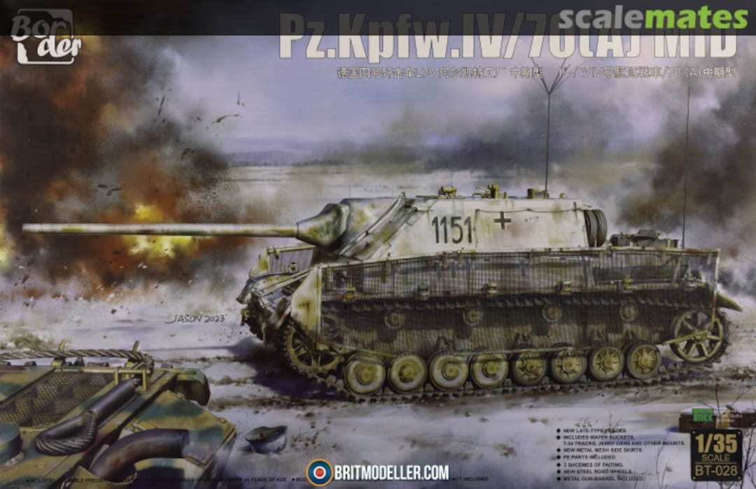 Boxart Pz.Kpfw. IV L/70(A) BT-028 Border Model