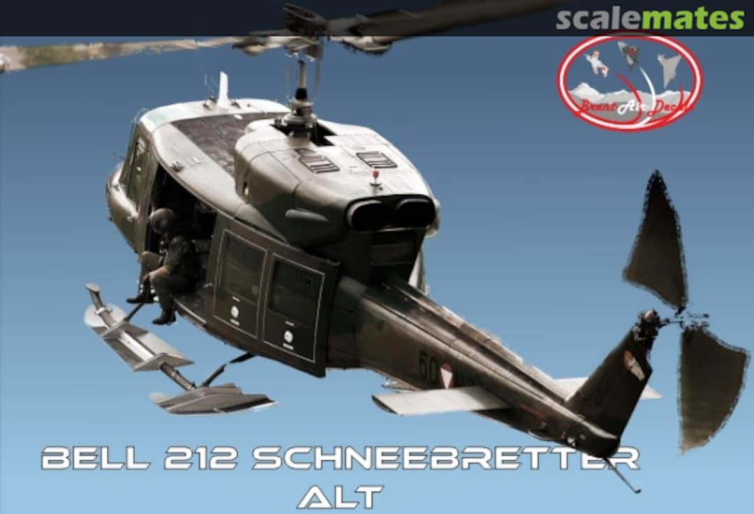 Boxart Bell 212 Schneebretter/Snowskids HT35010 Brent-Air-Decals