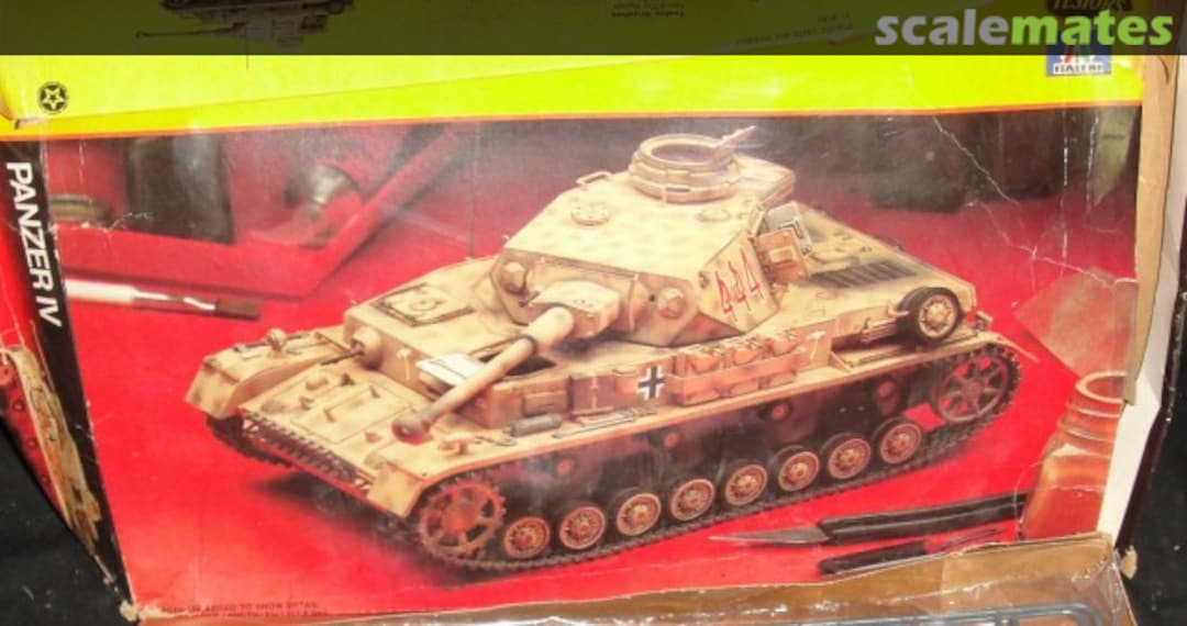 Boxart Panzer IV 808 Testors