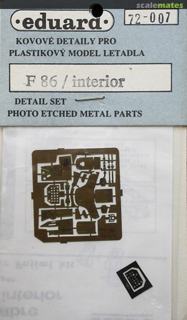 Boxart F-86 72-007 Eduard