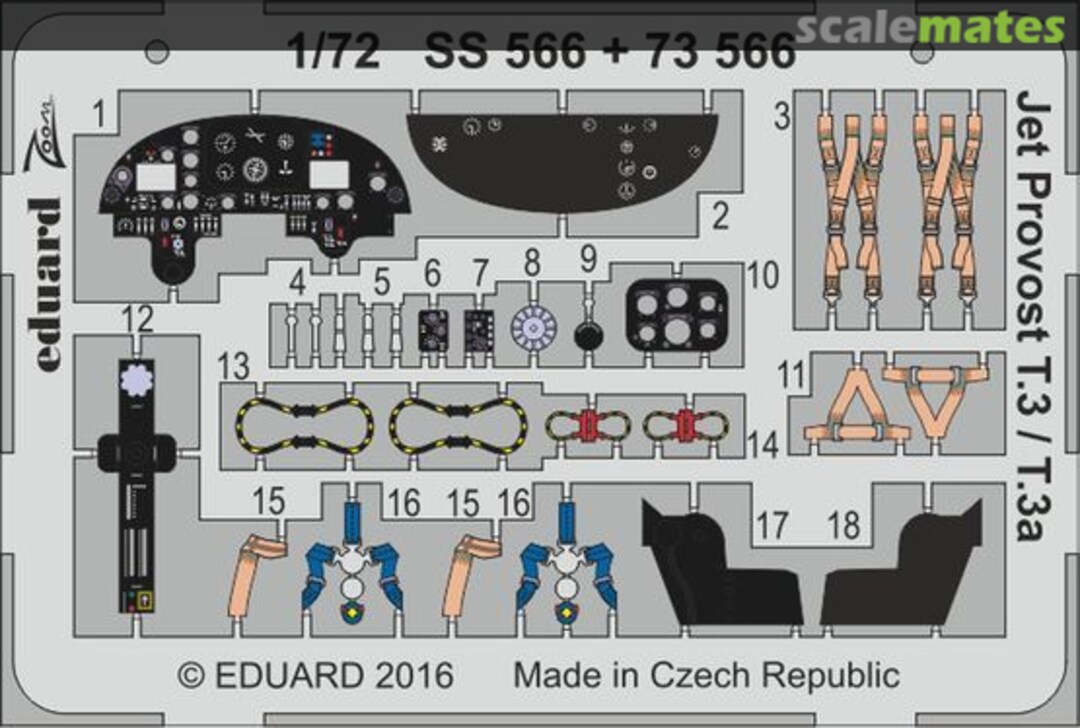 Boxart Jet Provost T.3 / T.3a SS566 Eduard