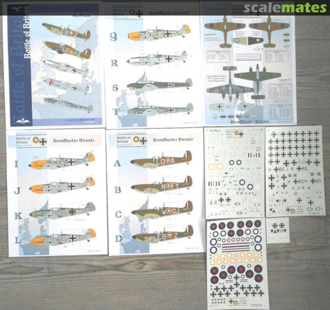 Contents Battle of Britain Special SP 72-05 AeroMaster