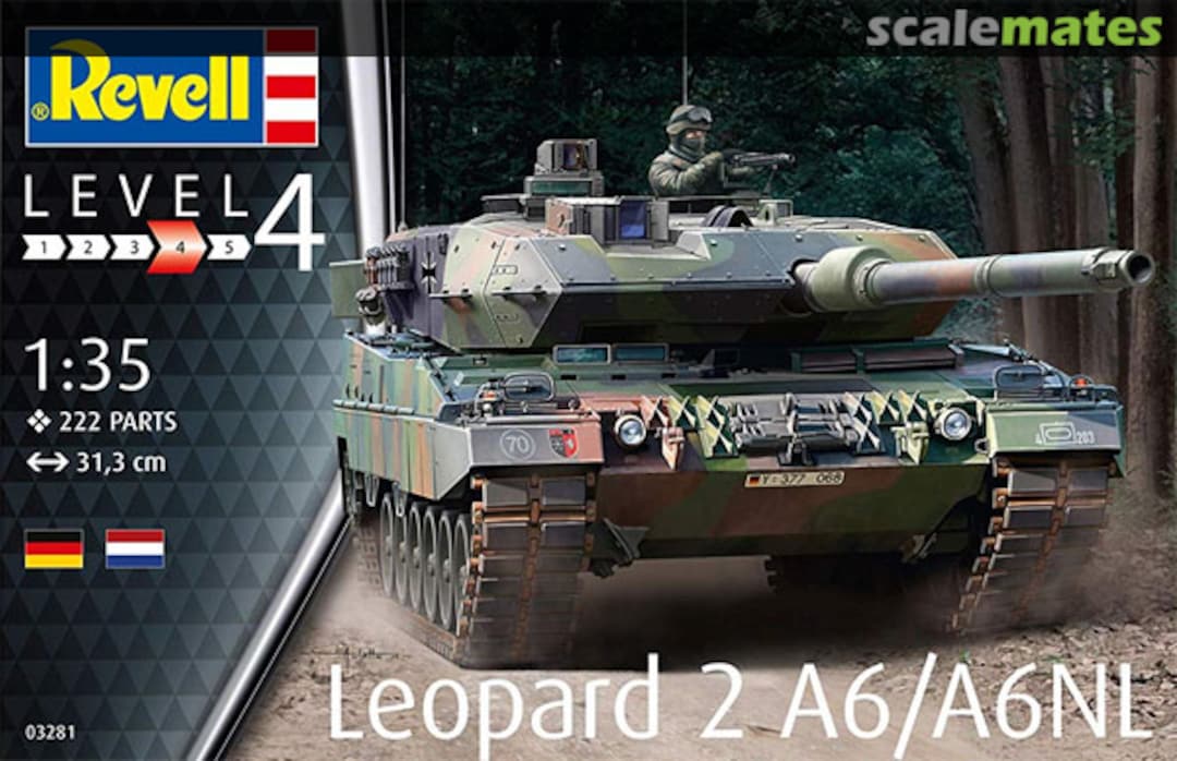 Boxart Leopard 2A6/A6NL 03281 Revell