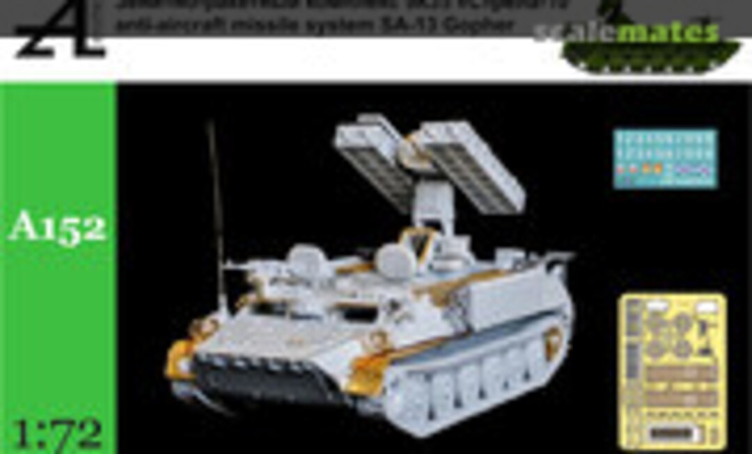 1:72 Anti-aircraft missile system SA-13 &quot;9K35 Strela-10&quot; (Alex Miniatures A152)