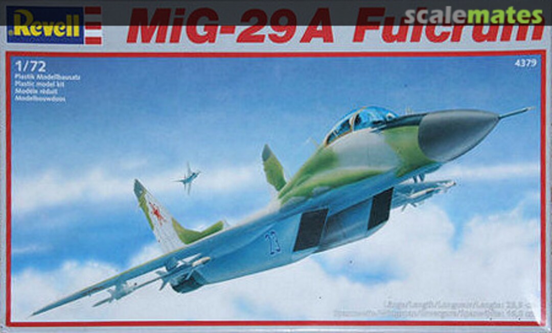 Boxart MiG-29 A Fulcrum 4379 Revell