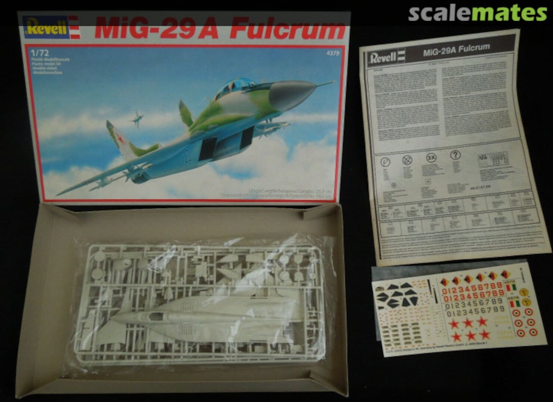 Contents MiG-29 A Fulcrum 4379 Revell