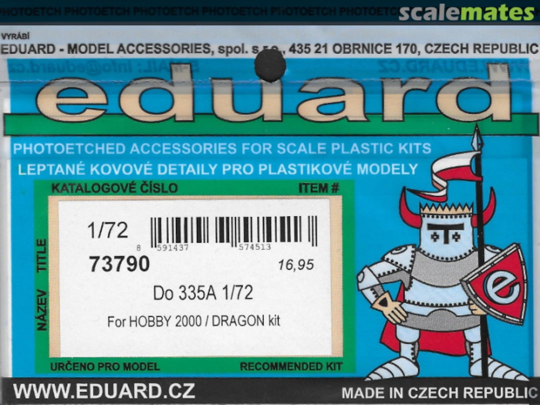 Boxart Do 335A 73790 Eduard