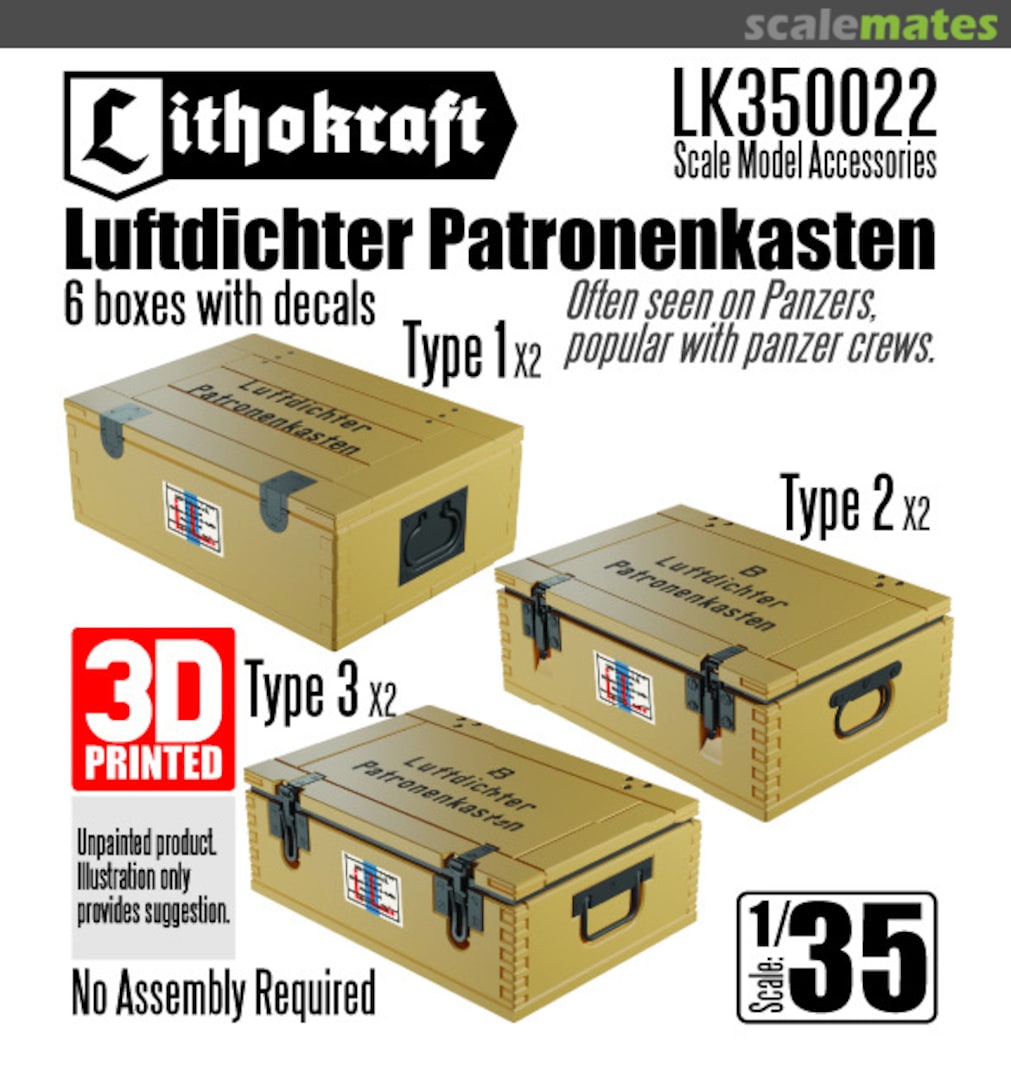 Boxart Luftdichter Patronenkasten LK350022 Lithokraft