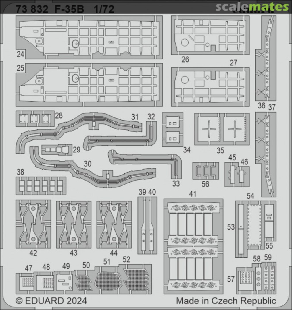 Boxart F-35B  73832 Eduard