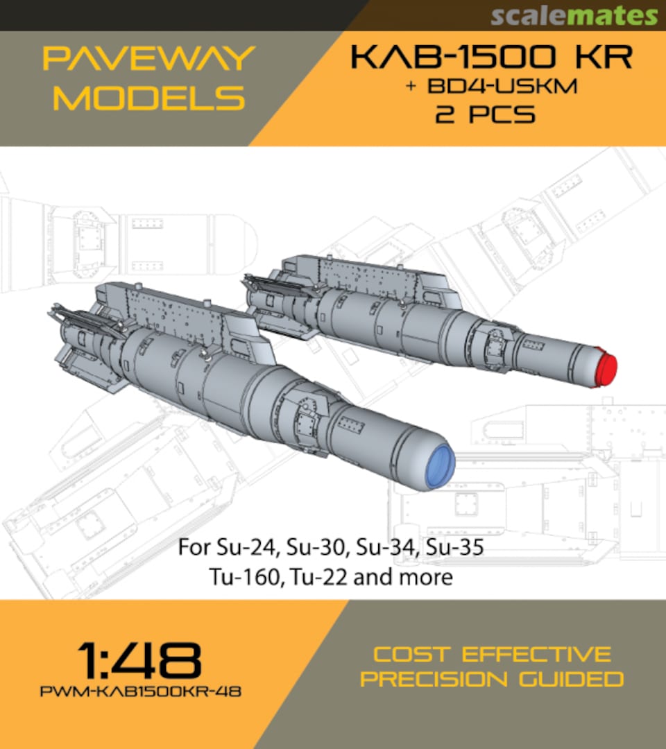 Boxart KAB-1500 KR + BD4-USKM PWM-KAB1500KR-48 Paveway Models