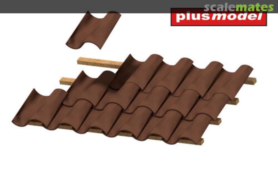 Boxart Roof tiles italian type II 605 PlusModel