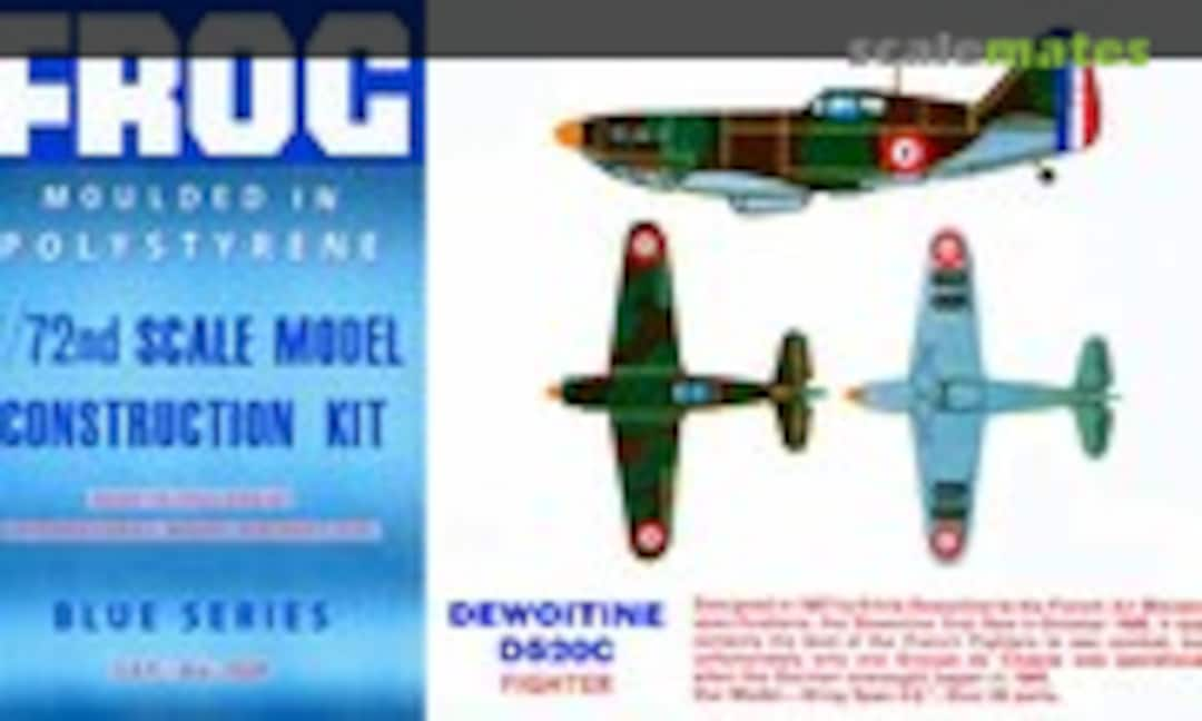 1:72 Dewoitine D520C Fighter (FROG 155P)