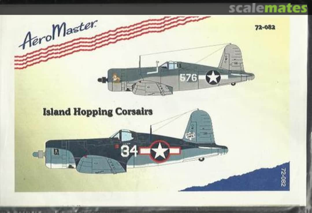 Boxart Island Hopping Corsairs 72-082 AeroMaster