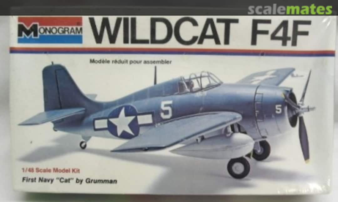 Boxart Wildcat F4F 6798 Monogram