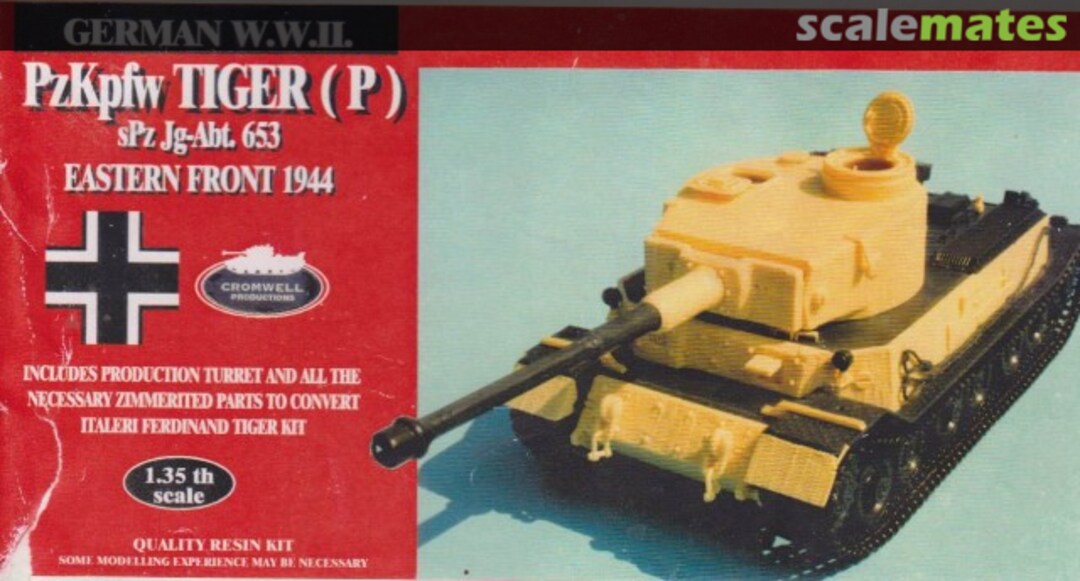 Boxart PzKpfw Tiger (P)  Cromwell Models