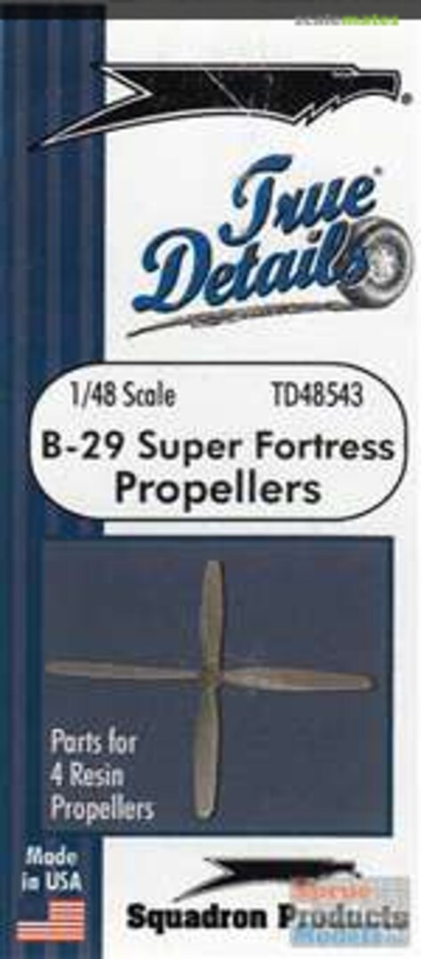 Boxart B-29 Super Fortress Propellers 48543 True Details