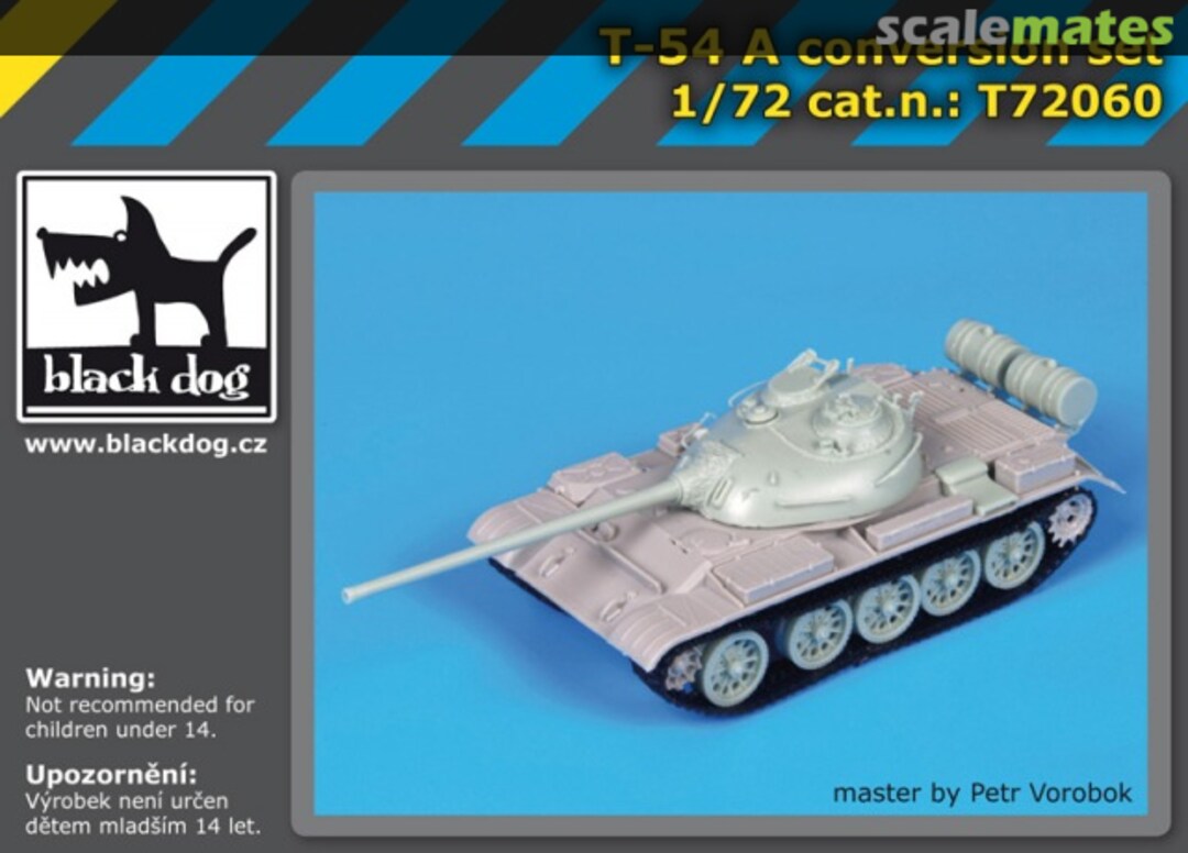 Boxart T-54A Conversion Set T72060 Black Dog