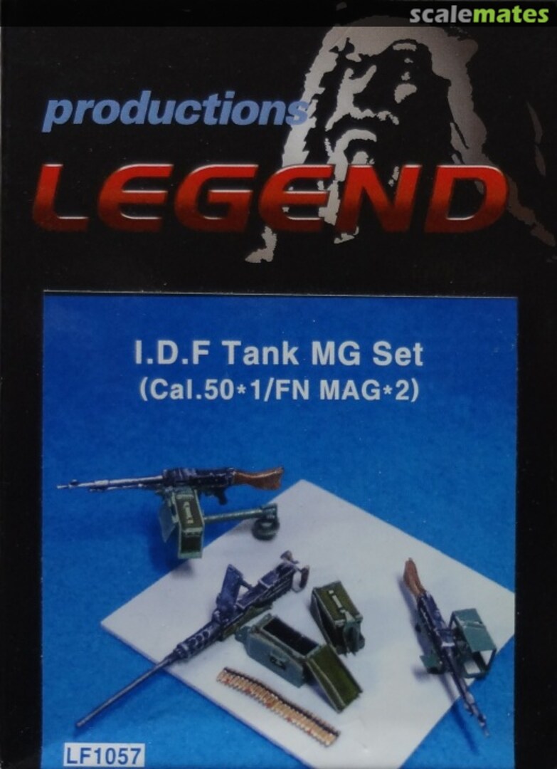 Boxart IDF Tank Machine Gun Set LF1057 Legend Productions