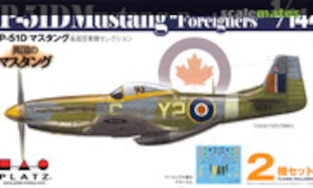 1:144 P-51D Mustang &quot;Foreigners&quot; (Platz PDR-21)