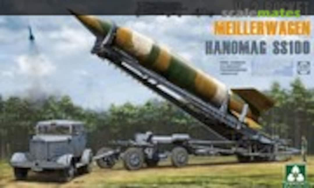 1:35 V-2 Rocket Meillerwagen Hanomag SS100 (Takom 2030)