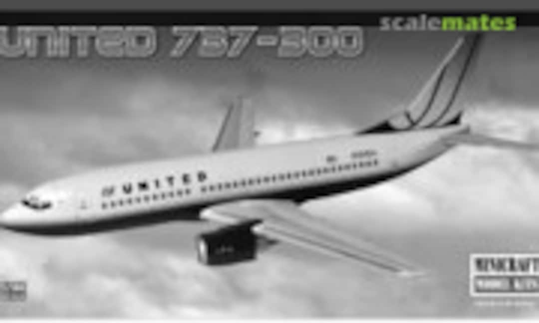 1:144 United 737-300 (Minicraft Model Kits 14620)