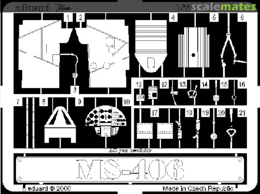 Boxart MS-406 SS143 Eduard