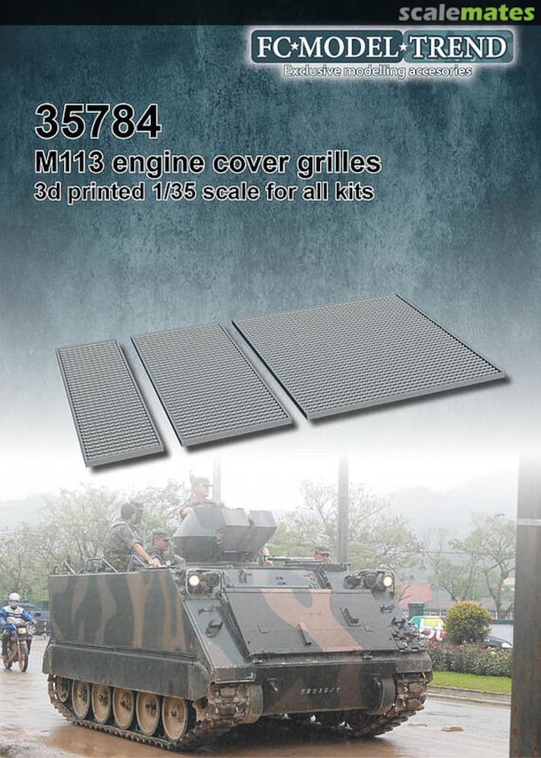 Boxart M113 Engine Cover Grilles 35784 FC Model Trend