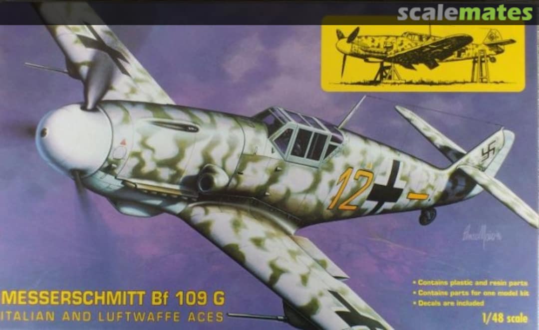 Boxart Messerschmitt Bf 109 G 48104 Astrokit