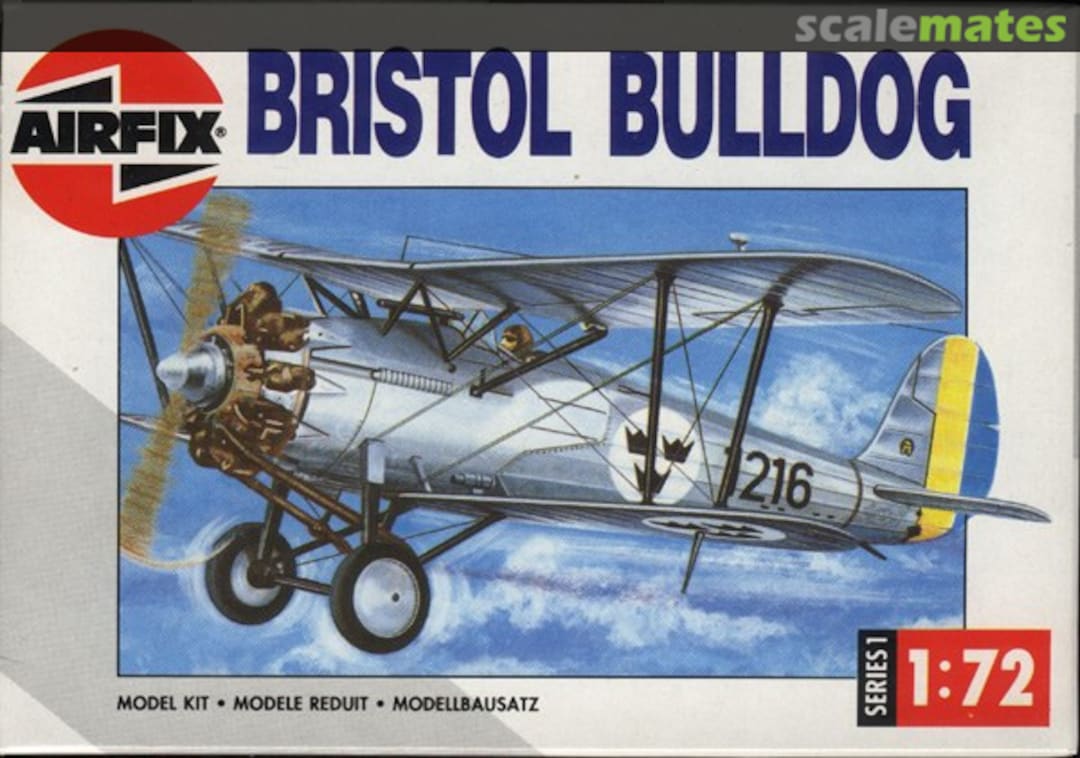 Boxart Bristol Bulldog 01083 Airfix