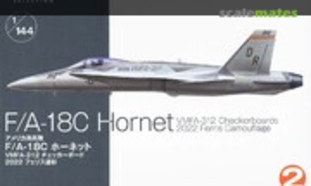 1:144 F/A-18C Hornet VMFA-312 Checkerboards (Platz FC-20)