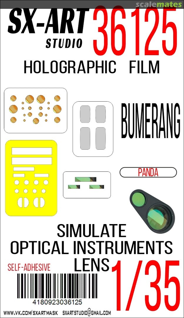 Boxart Bumerang holographic film 36125 SX-Art