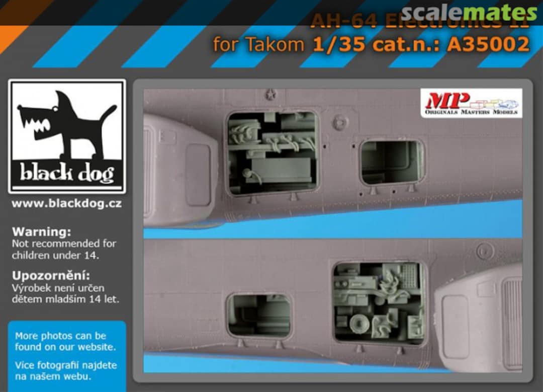 Boxart AH-64 Electronics II - Takom - A35002 Black Dog