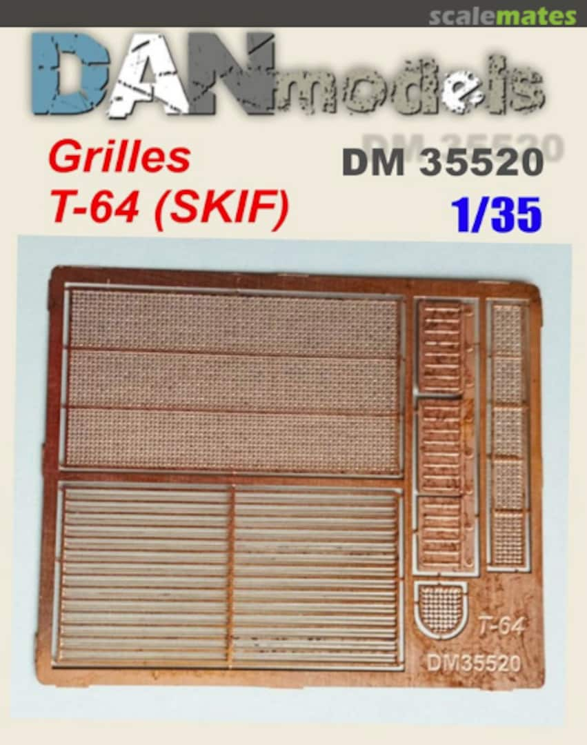 Boxart Grilles for T-64 DM35520 DANmodels