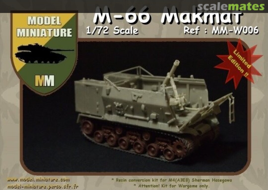 Boxart M-66 Makmat Mortar MM-W006 Model Miniature