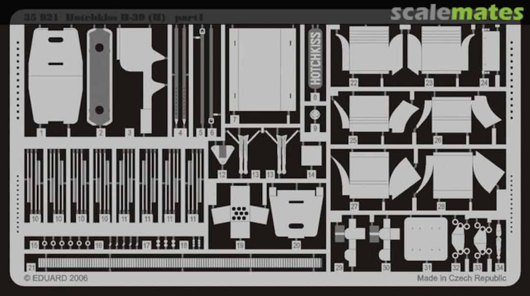 Boxart Hotchkiss H-39 (H) 35921 Eduard