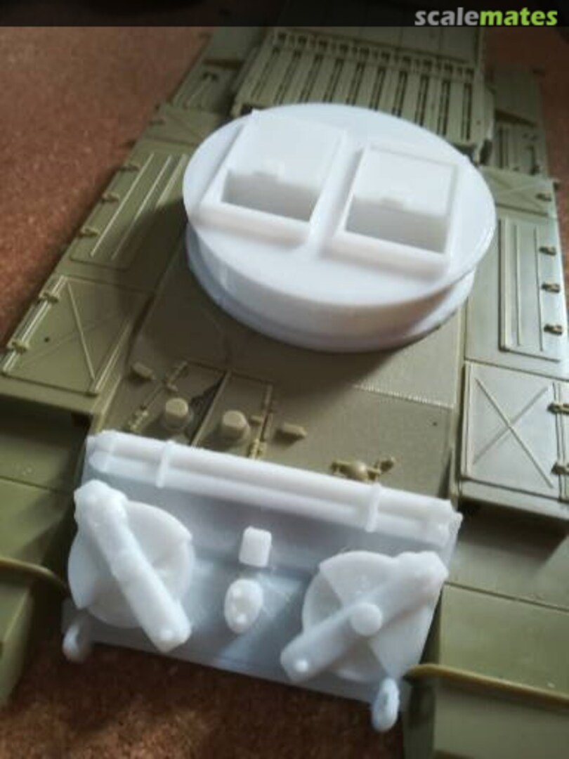 Boxart Centurion Tow-er tank conversion 3d print db35006 Dragonbadger Models