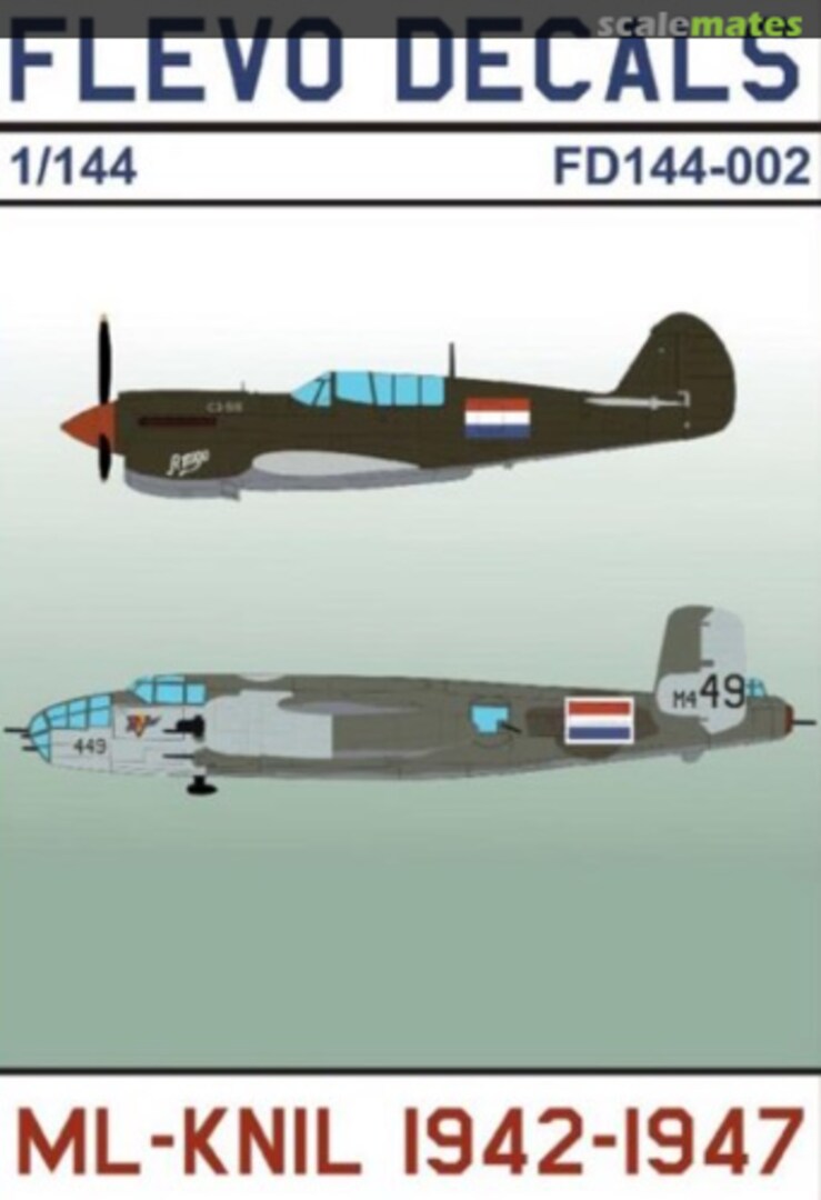 Boxart ML-KNIL 1942-1947 FD144-002 Flevo Decals