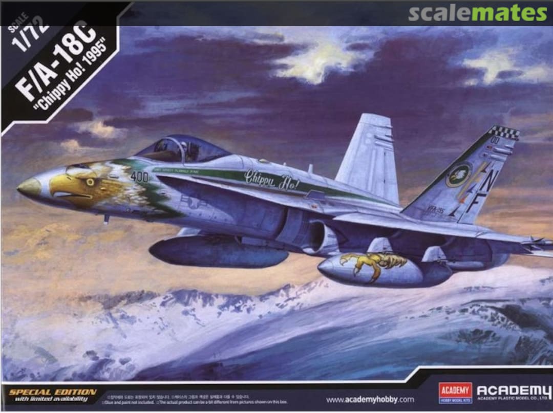 Boxart F/A-18C "Chippy Ho! 1995" 12505 Academy