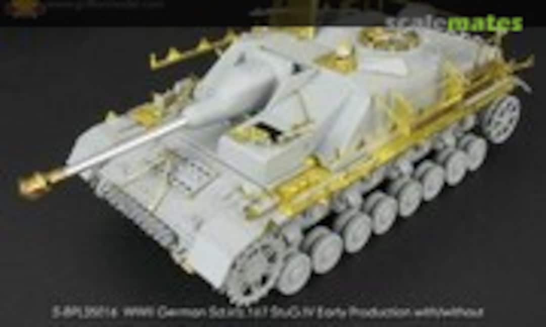 1:35 StuG.IV Early Production with/without Zimmerit Coating - Royal Edition (Griffon Model SBPL35016)