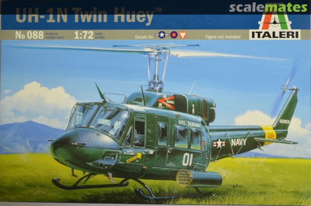 Boxart UH-1N Twin Huey 088 Italeri