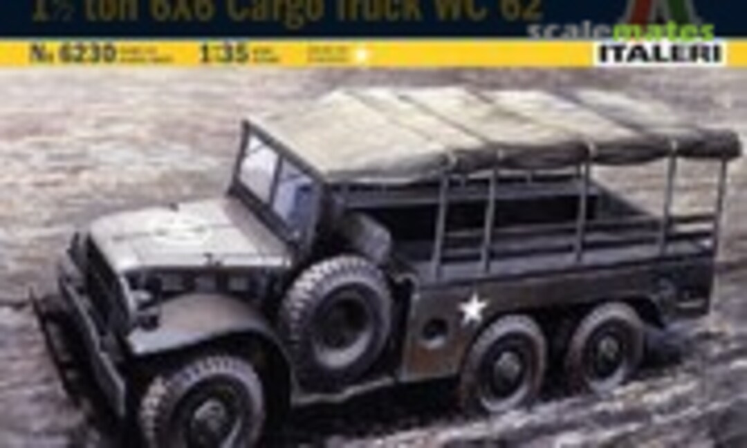 1:35 1 1/2 ton 6x6 Cargo Truck WC 62 (Italeri 6230)