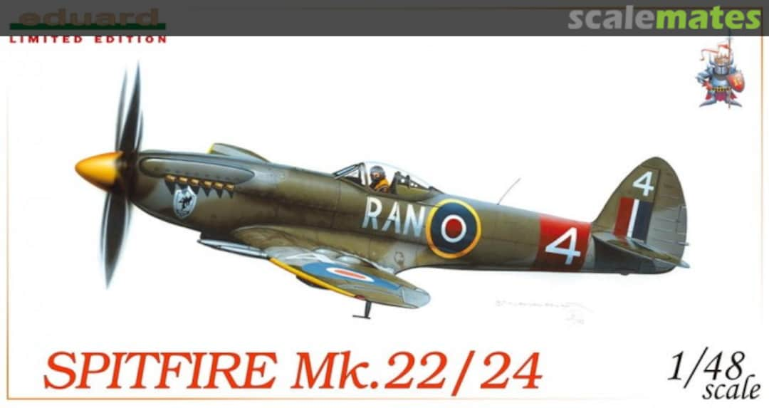 Boxart Spitfire Mk.22/24 1121 Eduard