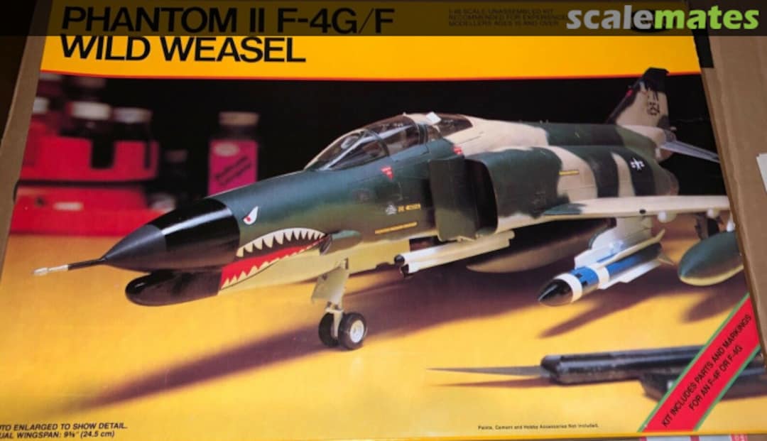 Boxart Phantom II F-4G/F Wild Weasel 583 Testors