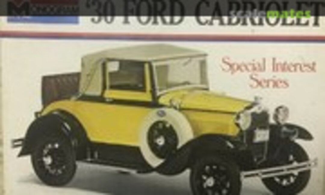 1:24 '30 Ford Cabriolet (Monogram 7552)