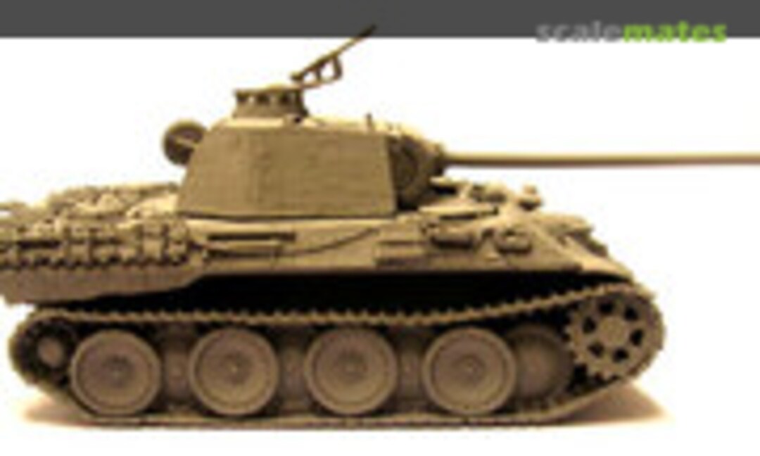 1:76 PzKpfw V Panther Ausf. A (with Zimmerit) (Milicast BG158)