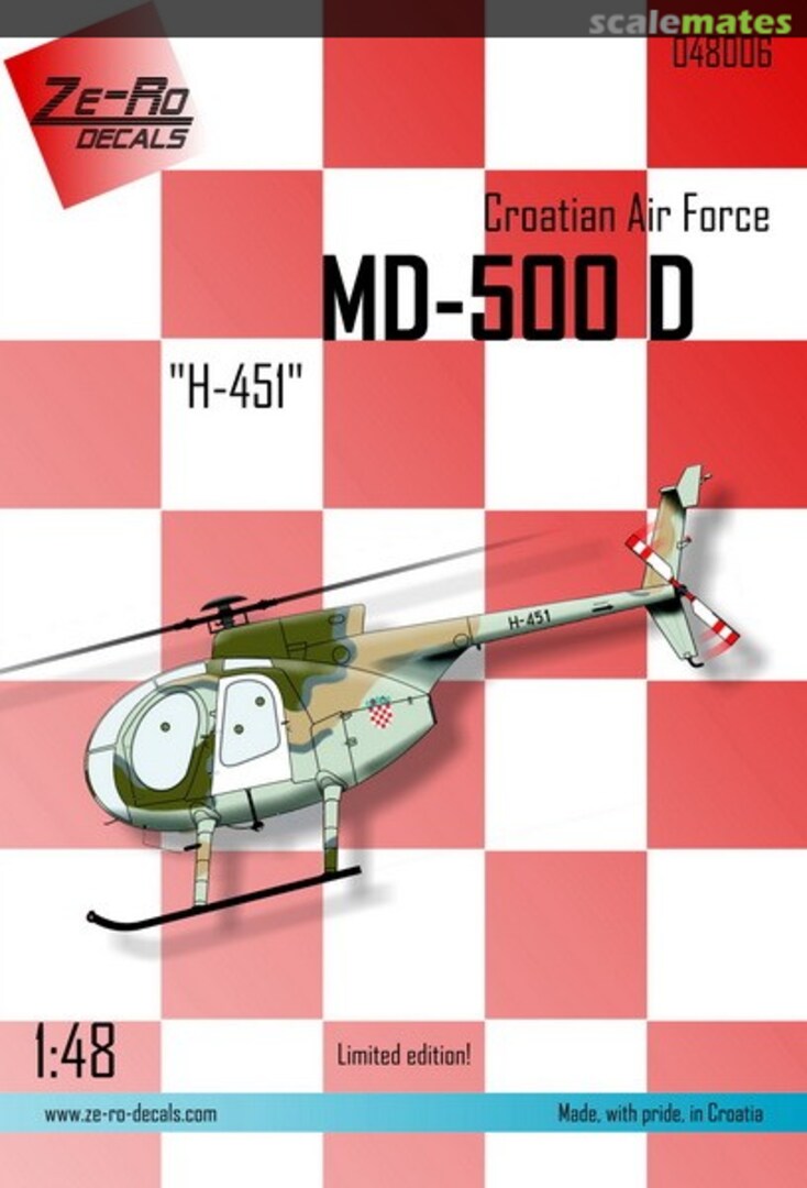 Boxart MD-500D 048006 Ze-Ro Decals