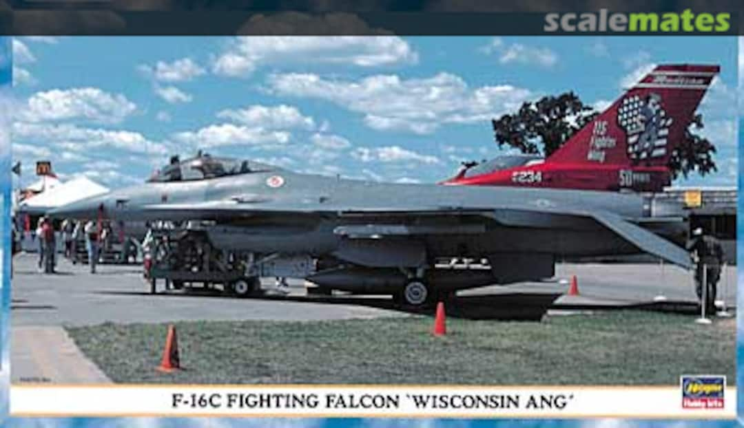 Boxart F-16C Fighting Falcon `Wisconsin ANG´ 09378 Hasegawa