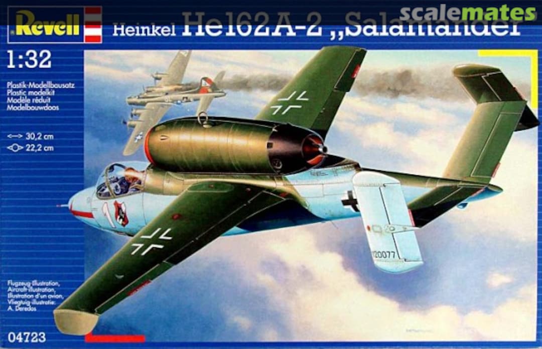 Boxart Heinkel He 162A-2 "Salamander" 04723 Revell